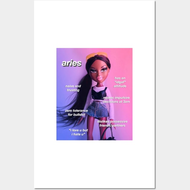 aries bratz Wall Art by ematzzz